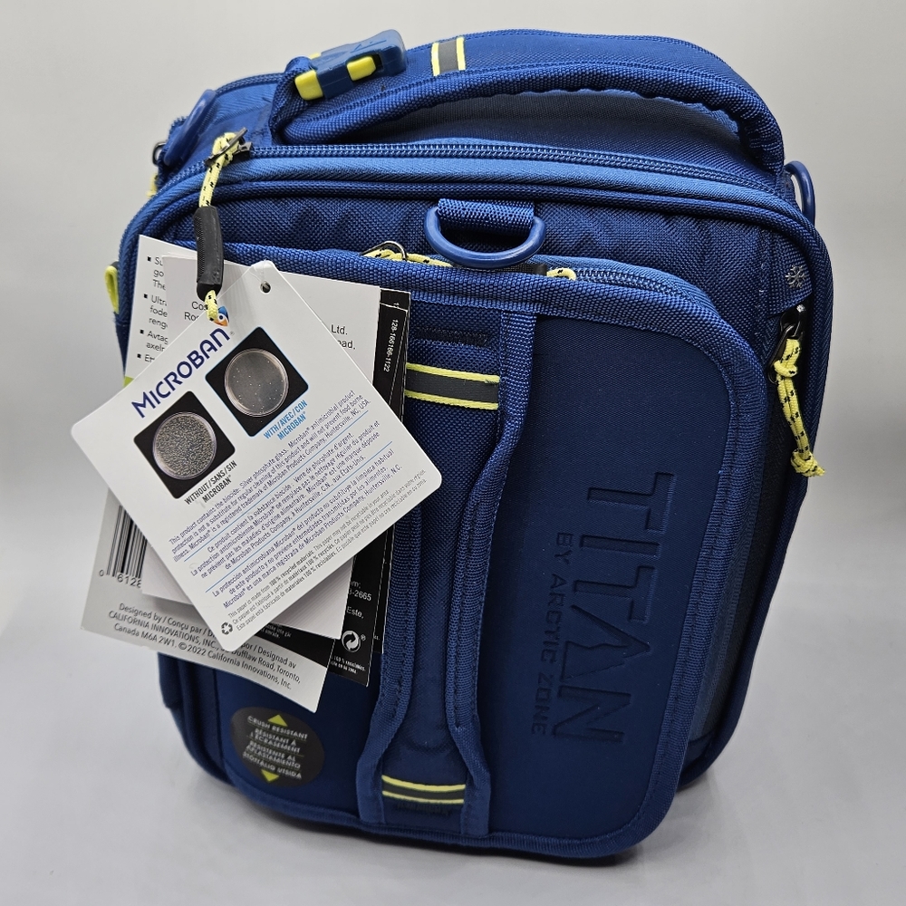 New titan deep freeze expandable lunchbox with container and 2 Ice walls - Picture 15 of 15